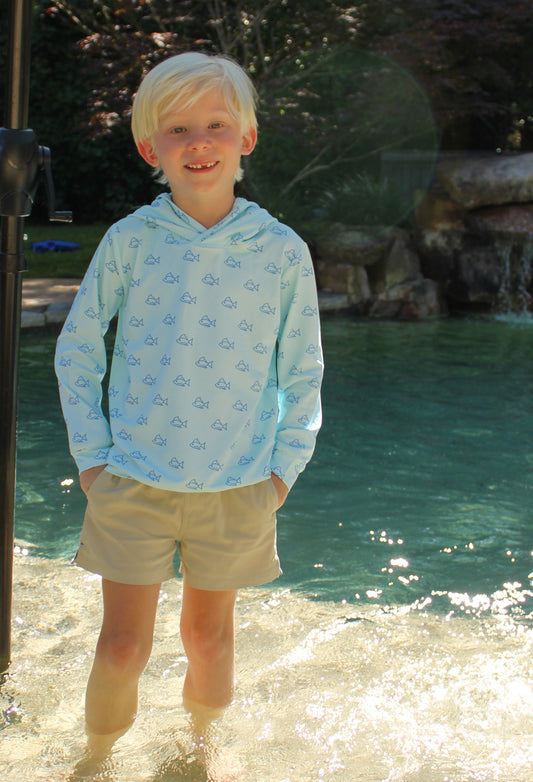 Coastal Cast Hooded Performance Shirt