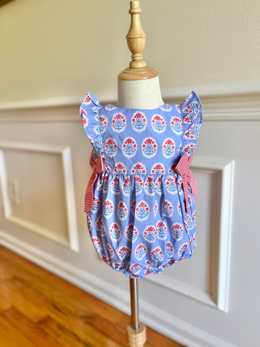 Cameo Floral Block Print Bubble