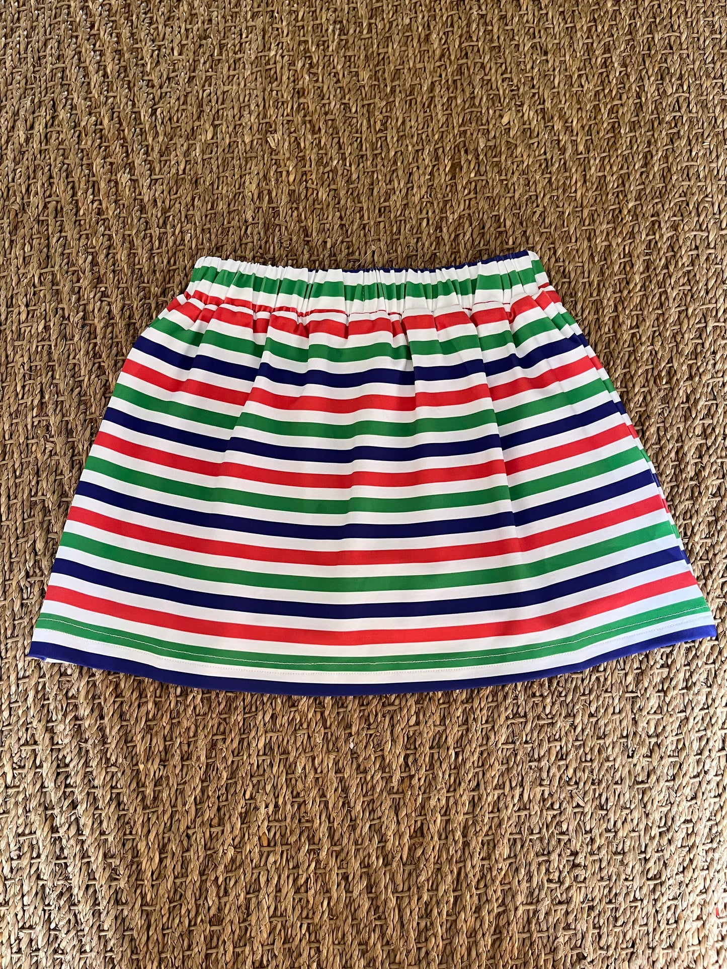 Proper Primary Stripe Girls Skort