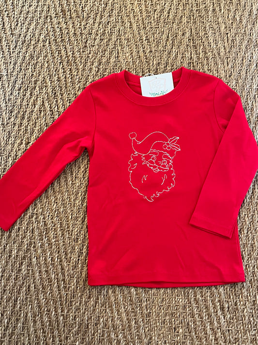 Stitched Santa Shirt