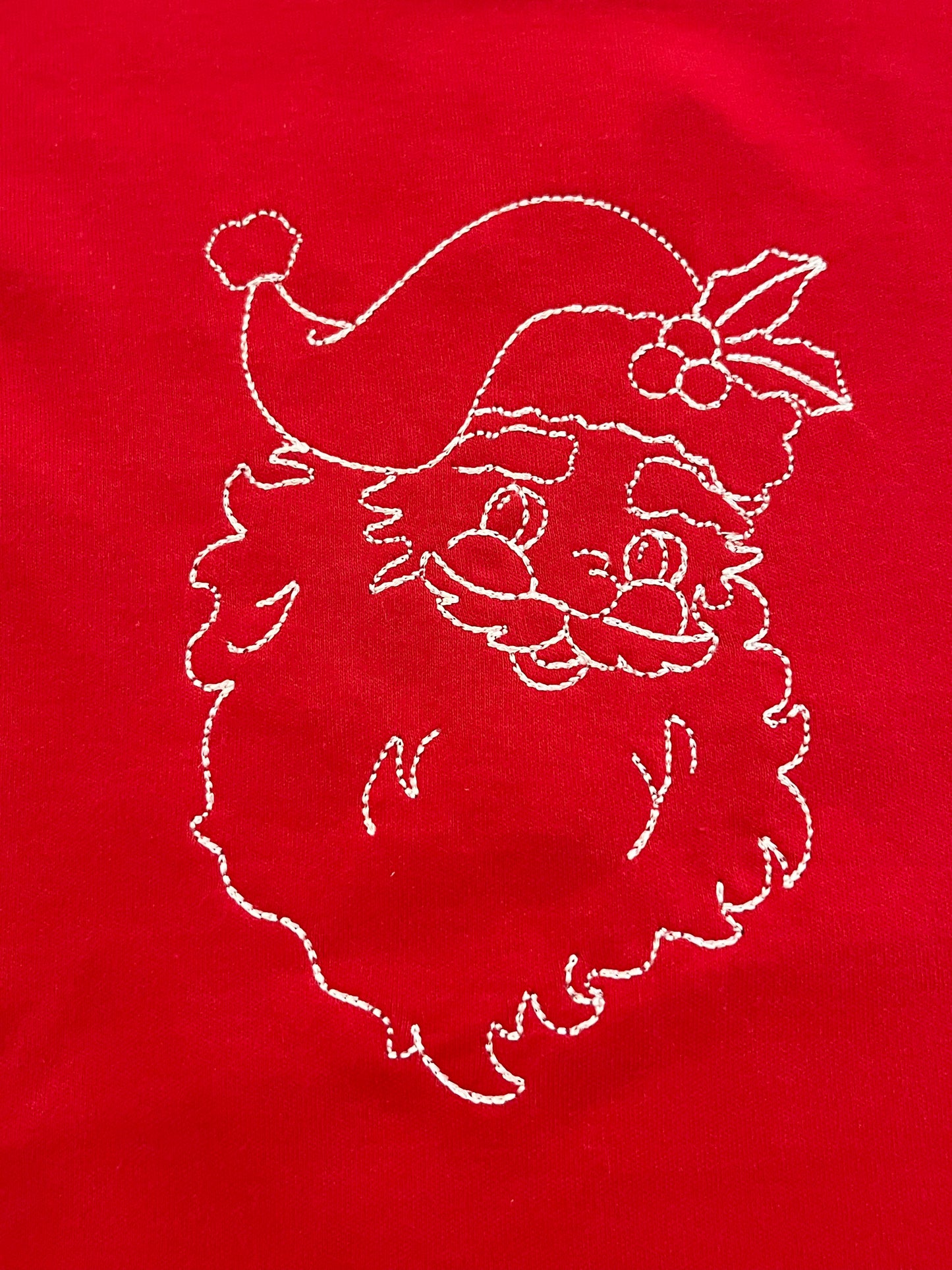 Stitched Santa Shirt