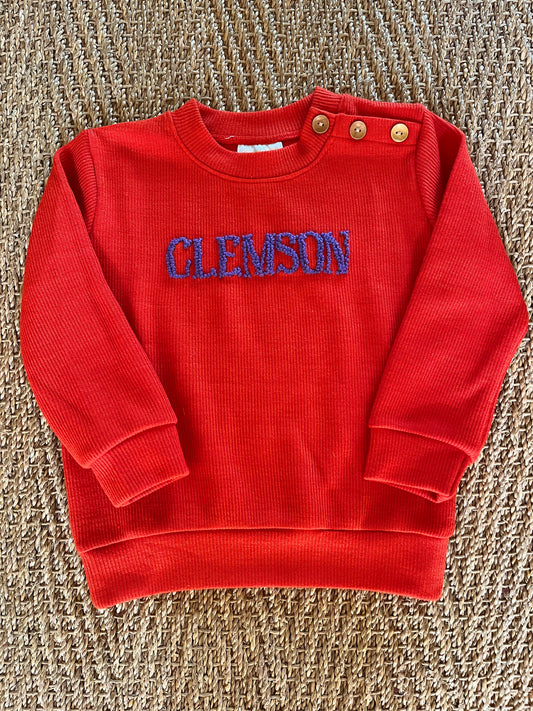 Go Tigers Unisex French Knot Sweater