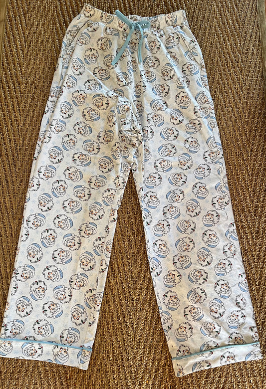 Vintage Pastel Santa Adult Lounge Pants