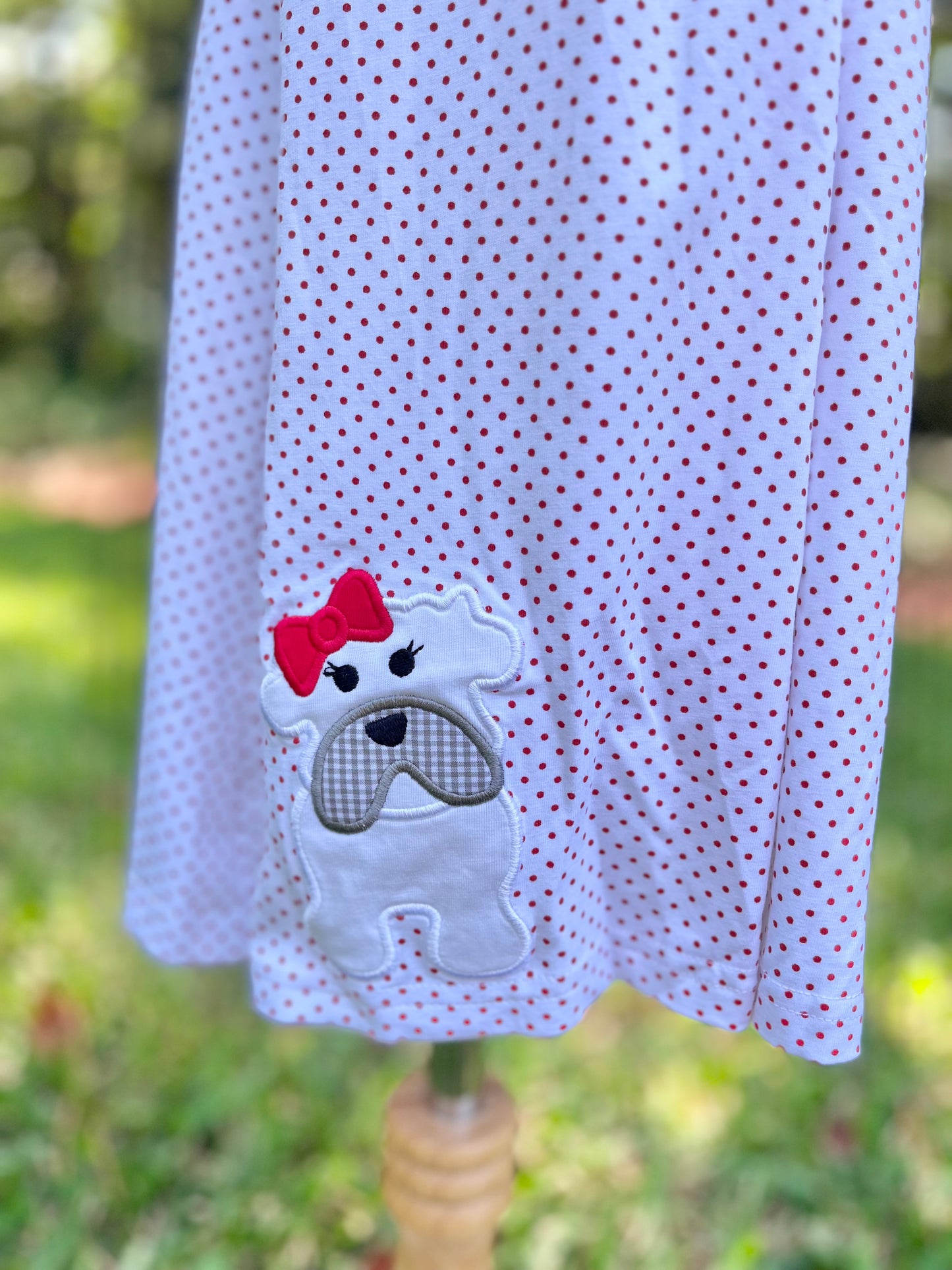 Favorite Mascot Dress-Bulldog
