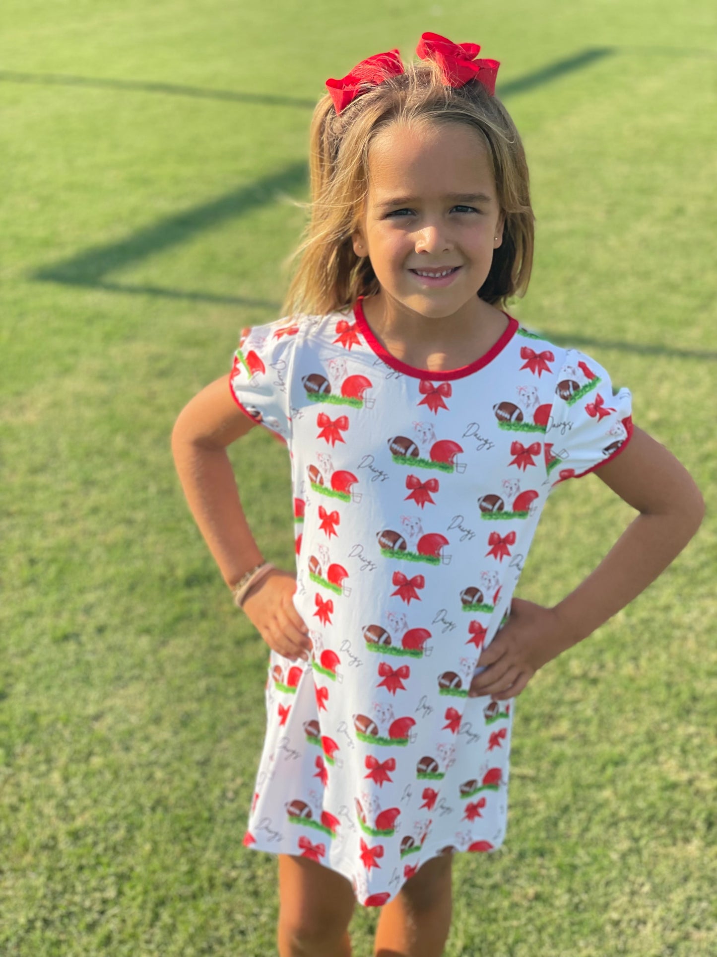 Dawgs on Top Girls Play Dress