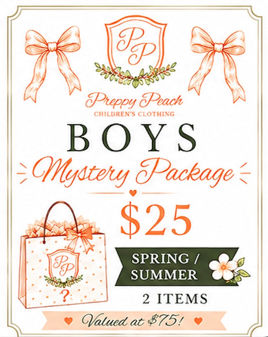 Boys Spring/Summer Mystery Package - $25