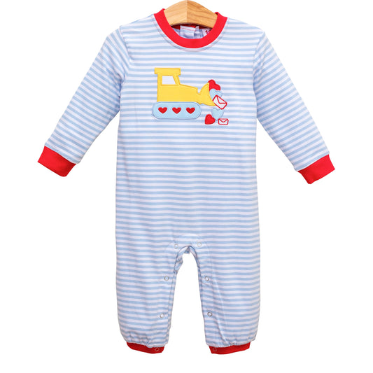 Jellybean Loads of Love Romper