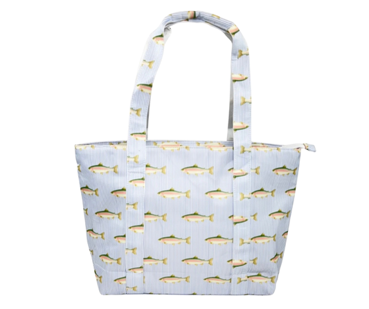 Nylon Tote Bag - Gone Fishin'