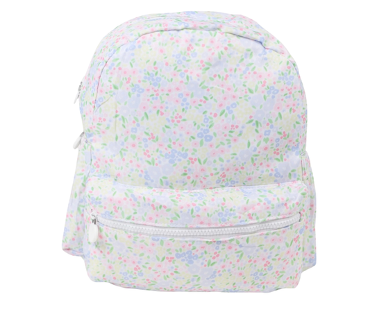 Nylon Full Size Backpack - Floral