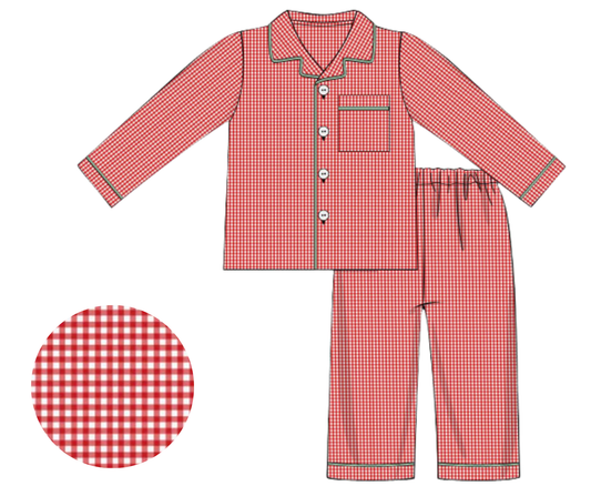 *PREORDER* Holiday Blooms Loungewear - Boys Set