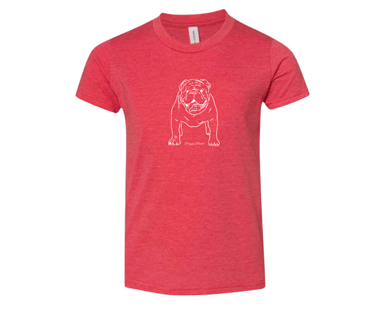 *PREORDER* Adult Team Spirit Everyday Tee - Red Bulldog