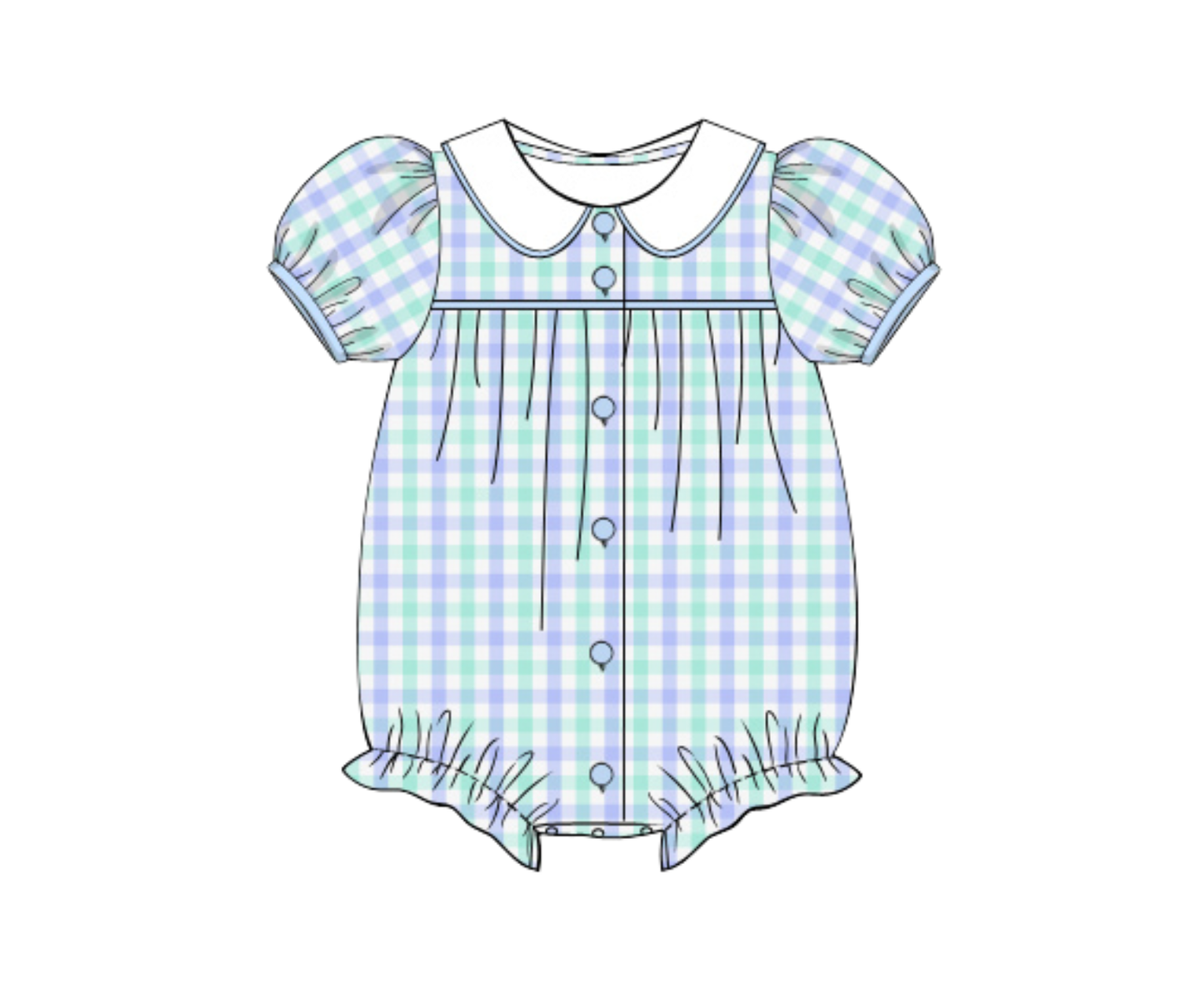 *PREORDER* Spring Plaid Bubble