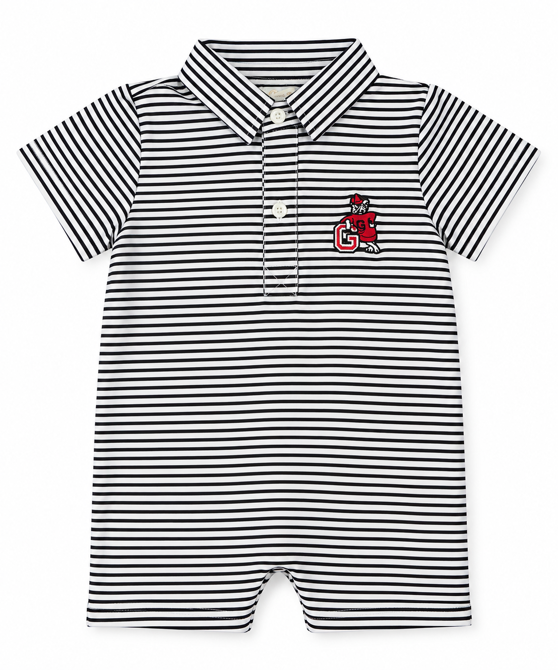 Classic City Heritage Boy Polo Romper