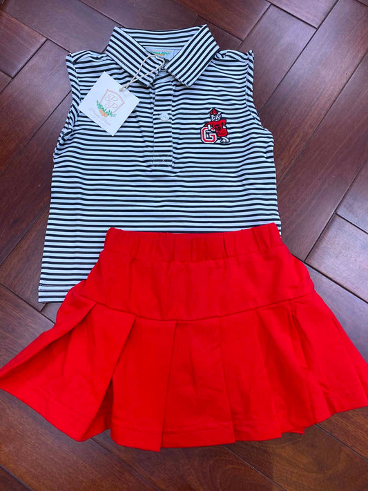 Classic City Heritage Girl Skort Set
